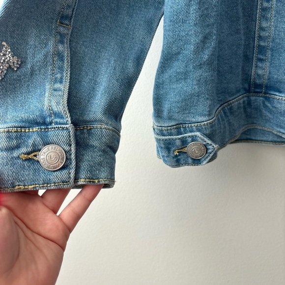 NWT True Religions‎ women's jean jacket size L - Picture 10 of 11